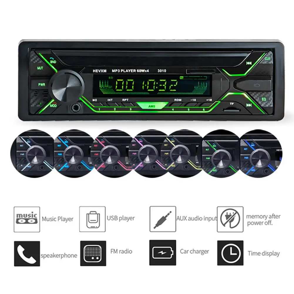 12 В Bluetooth MP3 плеер декодер доска MP3 плеер Автомобильный комплект FM радио TF USB 3,5 мм WMA AUX аудио приемник