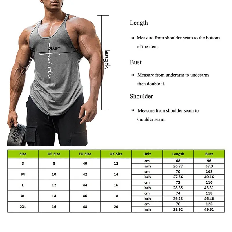 

Gym Clothing 2021 Men Summer Oversize Fitness Bodybuilding Tank Top Printed Mens Gym Tops Men Sleeveless Vest