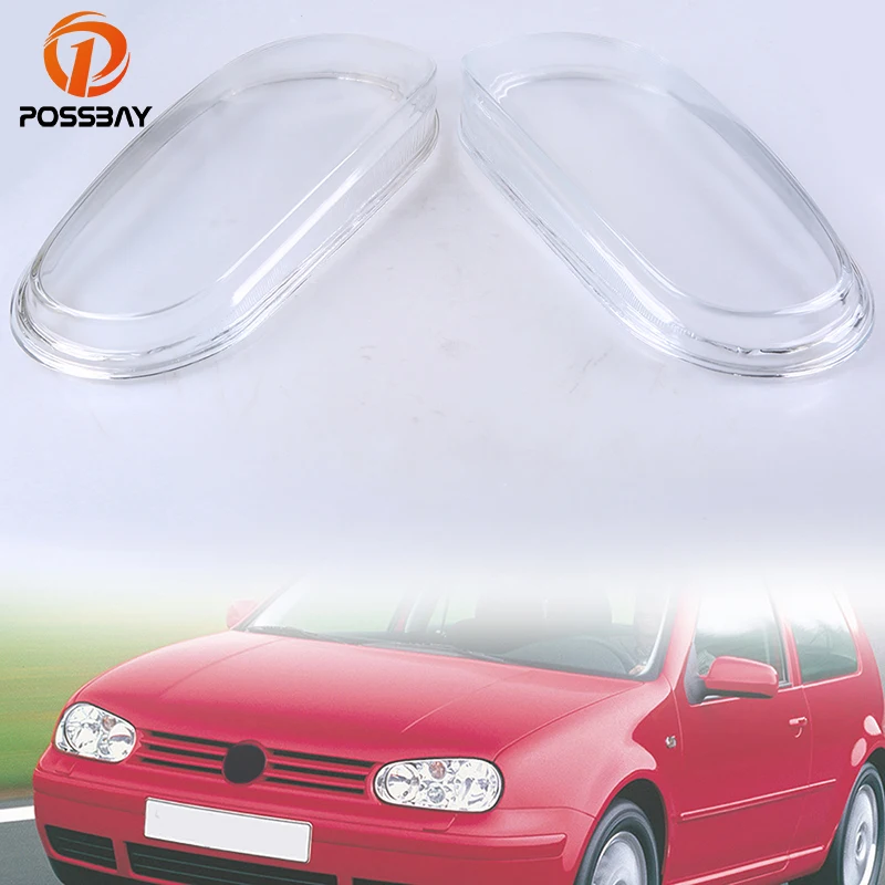 Прозрачная стеклянная крышка для объектива фары POSSBAY VW Golf/Вариант/4 Motion 1998 2006|shades