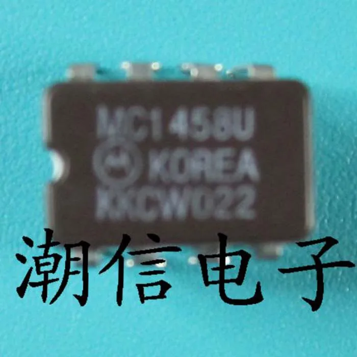 

10cps MC1458U CDIP-8 dual op amp amplifier