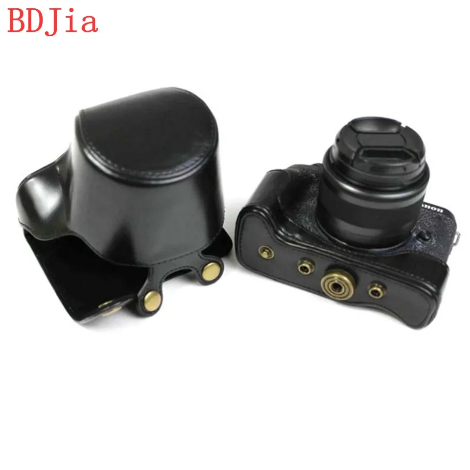 Новинка 2020 чехол из искусственной кожи для камеры Canon EOS M6II M6 MarkII с объективом 15-45