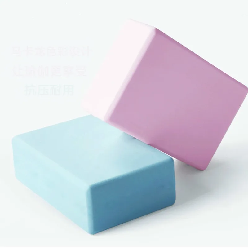 Блок йоги EVA уплотненный нескользящий кирпич высокой плотности для пилатеса