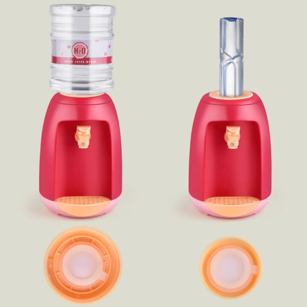 

1 Set Simulated Water Dispenser Set Funny Mini Home Appliances Kit Creative Kitchen Set for Kids Playing(