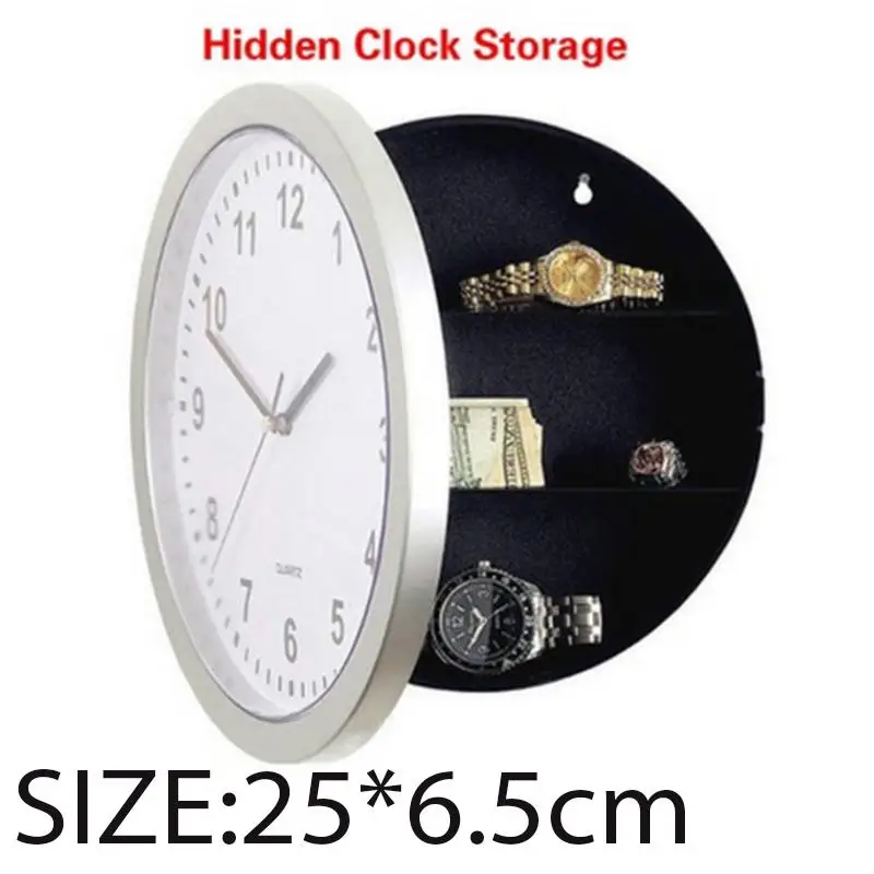 Storage Clock Safe Camouflage Wall Retro Box Personality Living Room Jewelry | Безопасность и защита