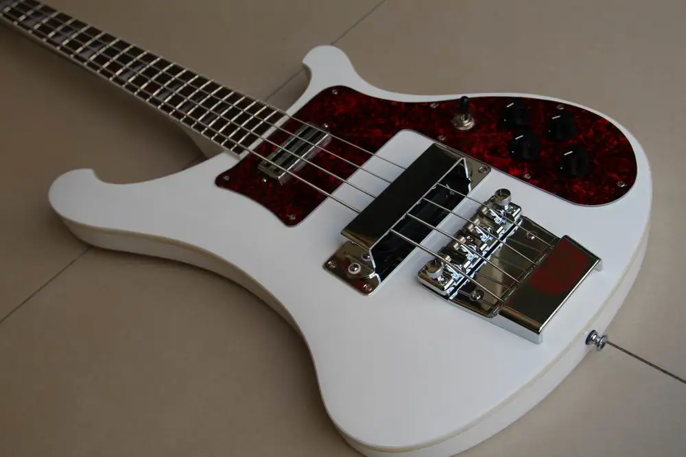 Оптовая продажа гитара Новое поступление 4003 бас электрический 4 струны белый 120415