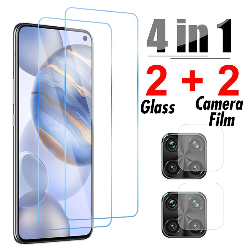 Защитное стекло 4 в 1 для Xiaomi Redmi Note 9 8 7 Pro 9S 9T 8T 9A 9C 8A 7A|Защитные стёкла и плёнки
