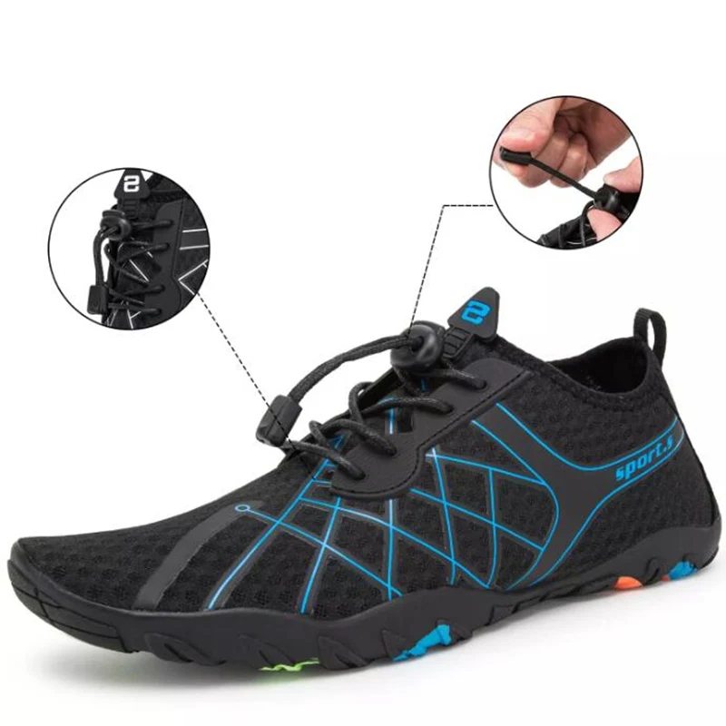 Мужские дышащие кроссовки aqua shoes wo Мужская Спортивная обувь унисекс обувь для плавания