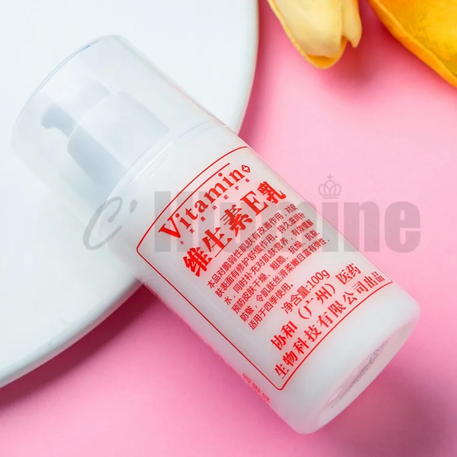 100g Vitamin E Milk Moisturizing Face Neck Cream Protect Hand Feet From Chapped Rough | Day Creams &amp Moisturizers