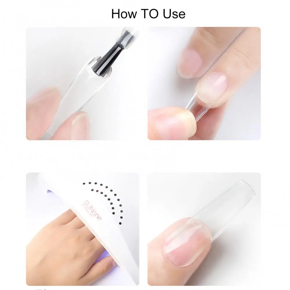

80% Hot Sale FN Lasting Non-toxices False Nails Adhesive Glue Gel DIY Art Polish Varnish Decor