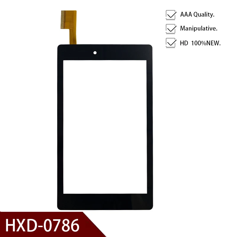 

Original Black 7''inch Touch Screen Digitizer For China ARCHOS HXD-0786 45PIN Front Touch Panel Glass Replacement Free Shipping