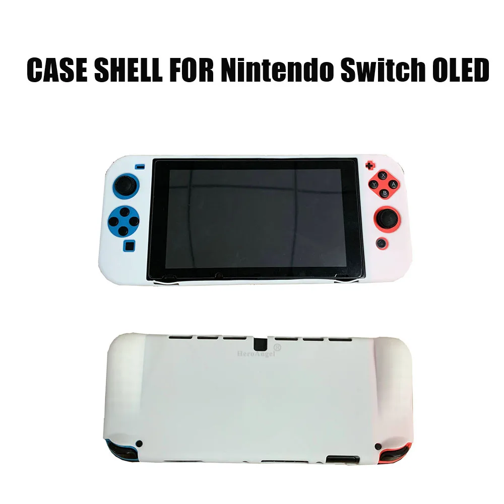 

Silicone Protective Case Shell Game Console Skin Cover Shell Frame Protector For Nintendo Switch OLED Accessories