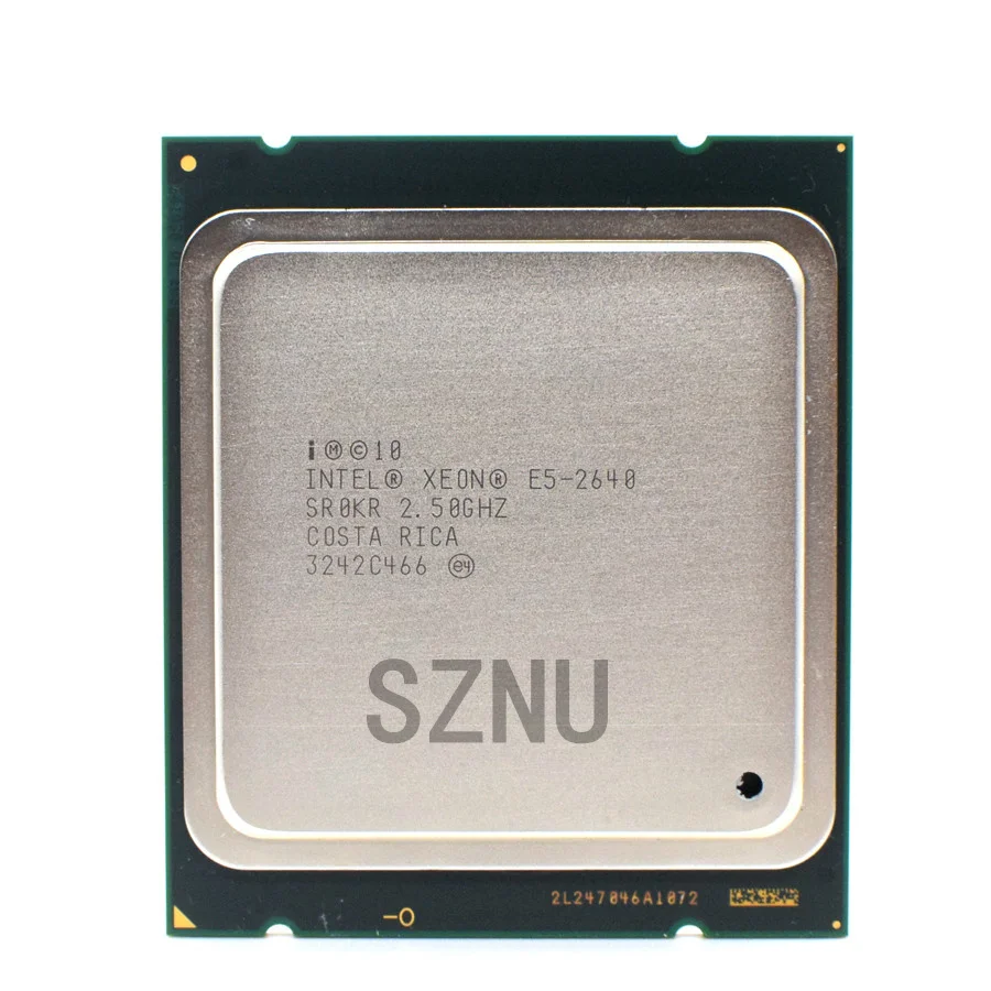 

Процессор Intel Xeon E5-2640, процессор 6-ядерный 15 Мб кэш/2,5 ГГц/8,00 ГТ/с 95 Вт LGA 2011 E5 2640, продажа E5 2650 2660 ЦП