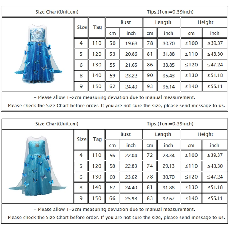 

Princess Dress for Girls Kids Christmas Cosplay Snow Queen 2 Anna Costume Children Carnival Birthday Party Clothing