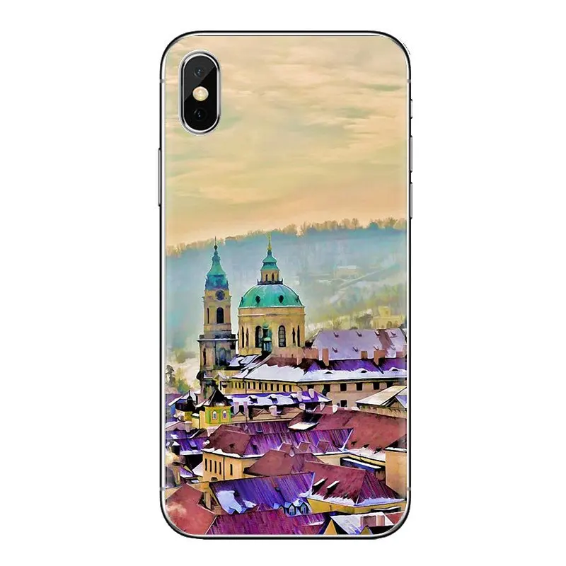 Для Samsung Galaxy J1 J2 J3 J4 J5 J6 J7 J8 плюс 2018 Prime 2015 2016 2017 силиконовый чехол для телефона Прага