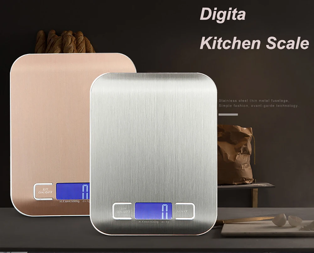 5 кг/10 кг ЖК цифровые кухонные весы электрические измерительные инструменты