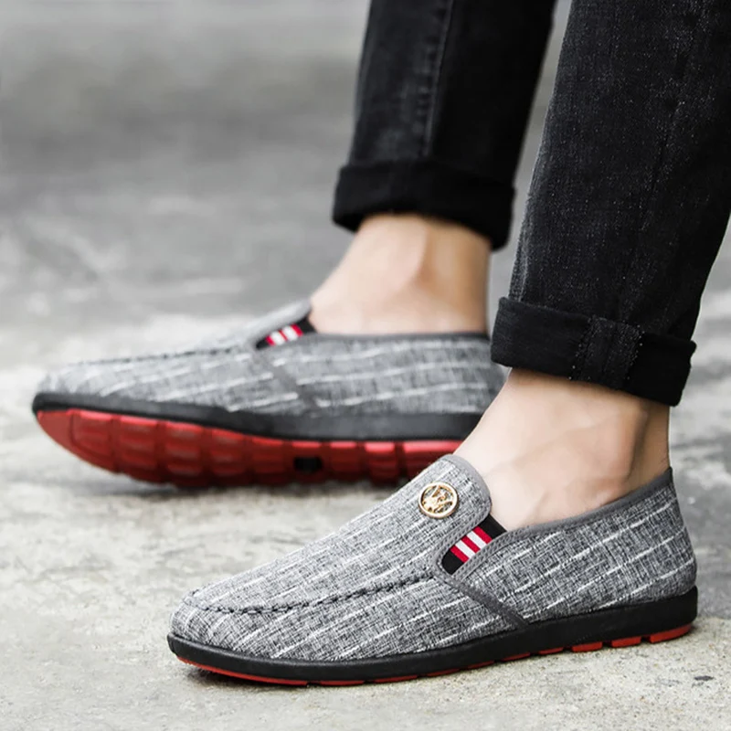 Peas Shoes Men Lightweight Breathable Casual Low To Help Simple Driving | Обувь