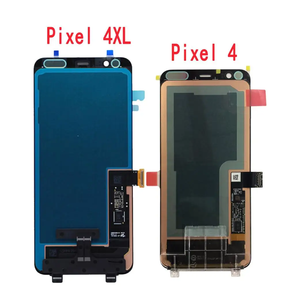 6 23 &quotAMOLED для Google Pixel 4 XL ЖК-дисплей кодирующий преобразователь сенсорного экрана