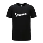 2021 высокого качества Vespa футболка для мужчин Забавный Harajuku футболка с принтом 100% хлопок Лето с коротким рукавом и круглым вырезом, футболки для девочек, топы