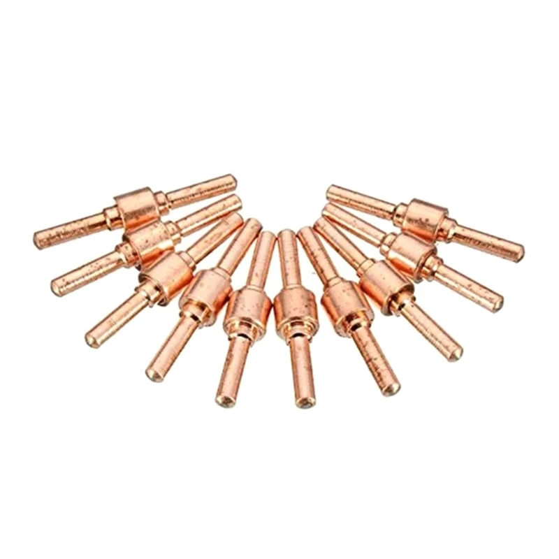 

20pcs Red Copper Extended Long Plasma Cutter Tip Electrodes&Nozzles Kit 35ED
