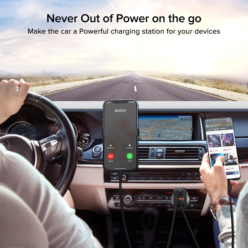 

30W PD USB C Car Charger Quick Charge 4.0 3.0 QC4.0 QC3.0 Phone Charger Type C Fast Charging For iPhone 12 Xiaomi Huawei Samsung
