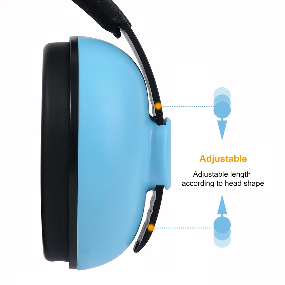 Детские наушники для сна шумоподавляющие девочек прочные с защитой от шума