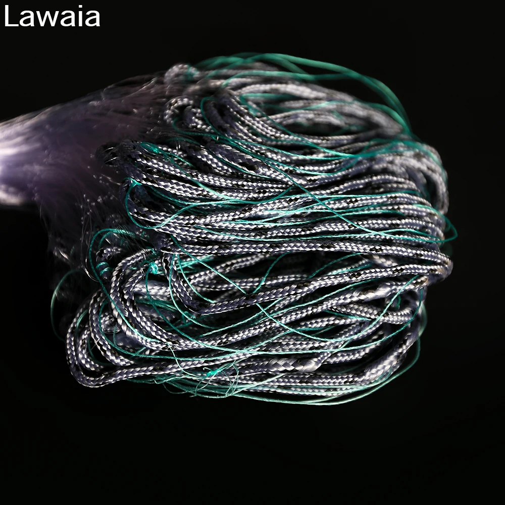Lawaia кастинговая сеть однослойная финская многонитевая рыболовная для спорта на