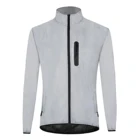 Мужская Светоотражающая куртка для велоспорта, водонепроницаемая ветровка с высокой видимостью