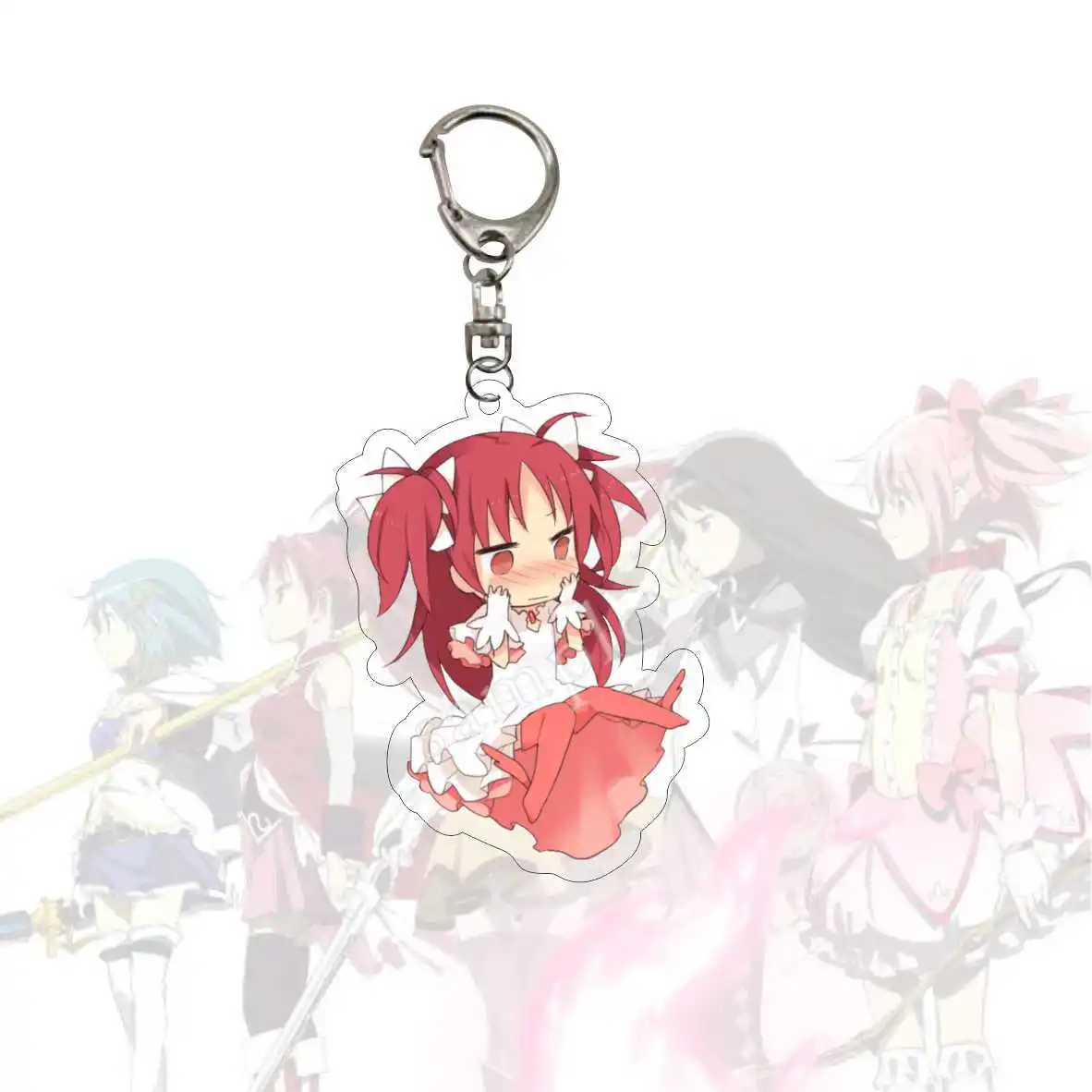 Брелок для ключей в стиле аниме Puella Magi Madoka Magica Q милые фигурки Kaname Akemi Homura