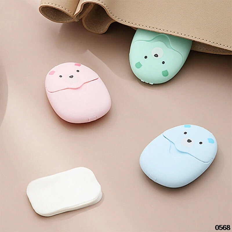 

1 коробка одноразового мыла, портативное милое бумажное мыло в коробке, мини высококачественное ароматизированное мыло, кусочки, уличные то...