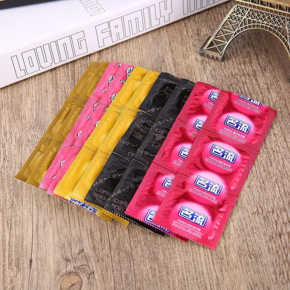 Mingliu 30 шт смешанные типы презервативов латексные точки удовольствие для пениса