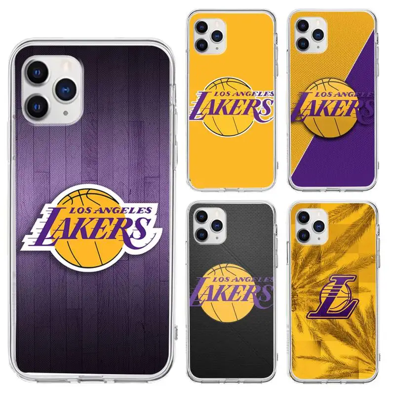 

Laker Phone Case for iphone 6s 7 8plus xr xs max 11 12 13 pro max mini funds clear