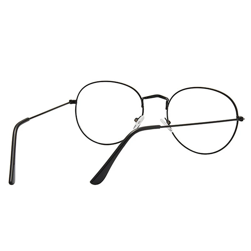 Модные Винтажные декоративные очки в стиле ретро круглая оправа для очков
