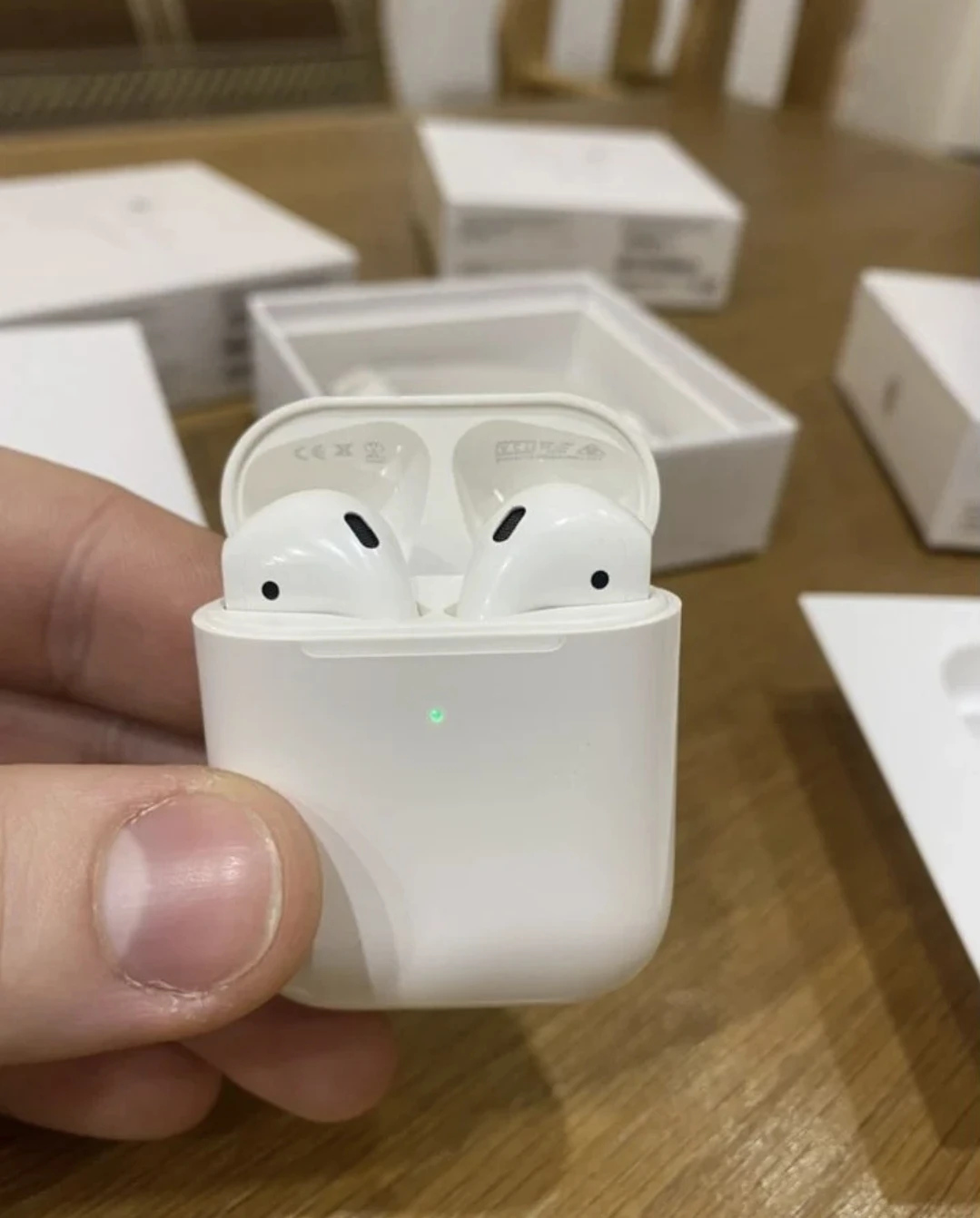 

Bluetooth 5.0 Earbuds Wireless Headphones for Ari Pods 2nd with Charging Case Earphone for IPhone Xiaomi Huawei Gaming Headset