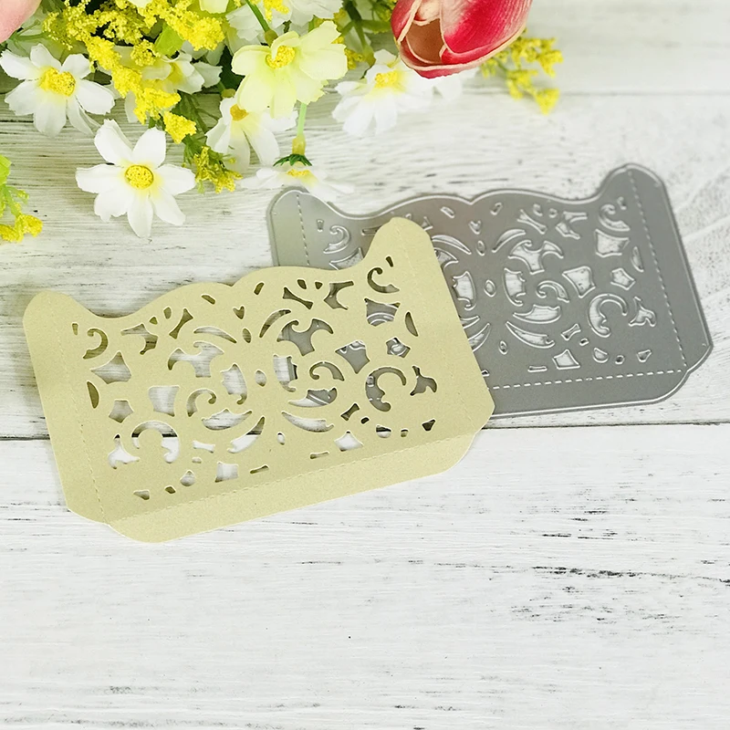 1 шт. кружевная кайма штампы металла резки Скрапбукинг Новый 2019 карманные ремесла