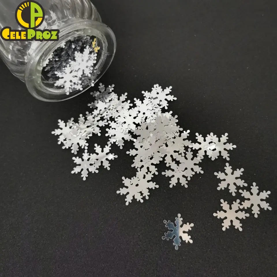 Фотообои со звездами снежинками снеговиками и блестками на рождественскую елку |