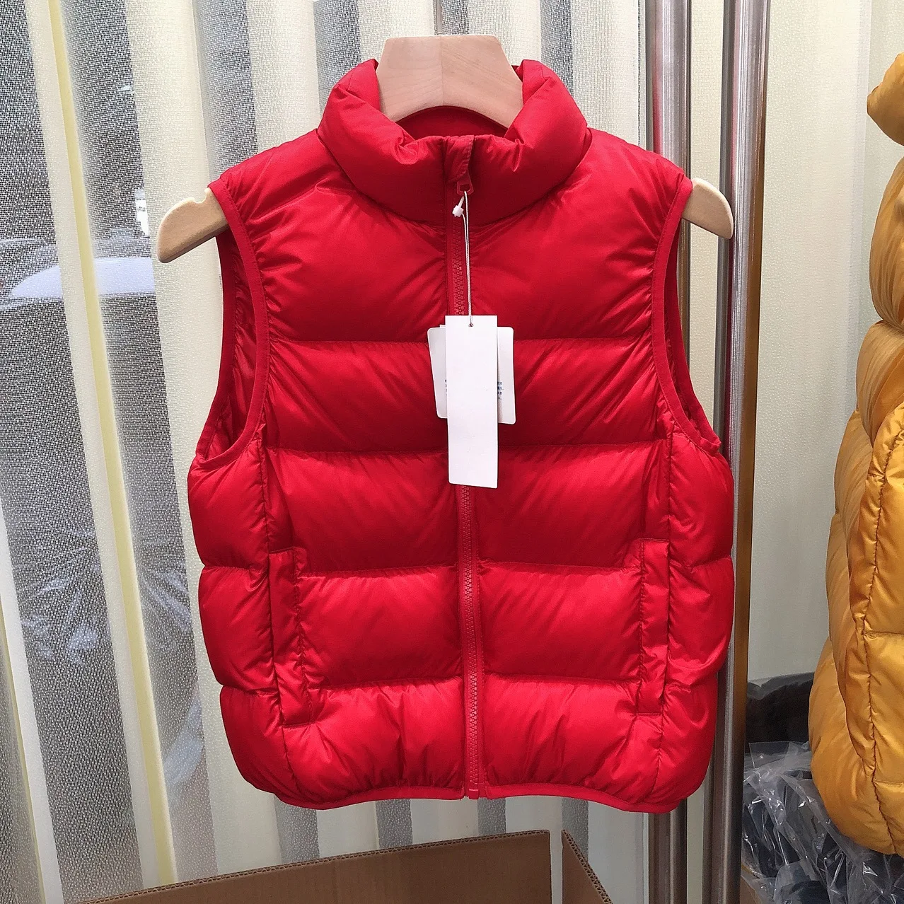 

2021 3-16Y Winter Warm Sleeveless Jacket For Children Jacket Thicken 90% White Duck Down Vest For Boys Girls Kids Waistcoat Coat