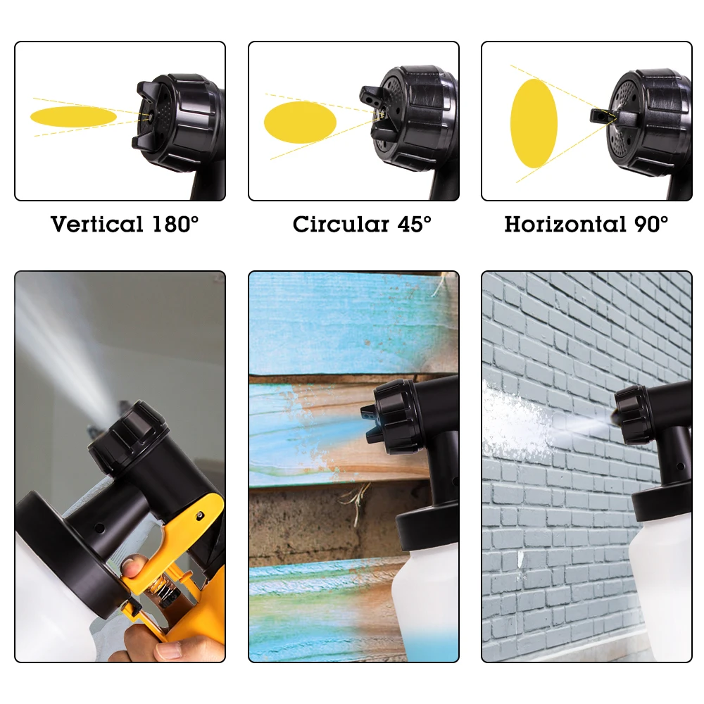 220 В ручной распылитель краски опрыскиватель 500 Вт Высокая мощность дома