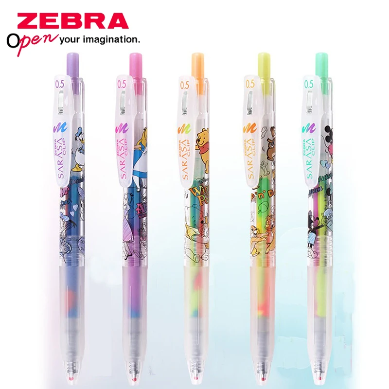 

ZEBRA JJ75 Gel Pen Limited Cartoon Incredible Gradient Color Student Stationery