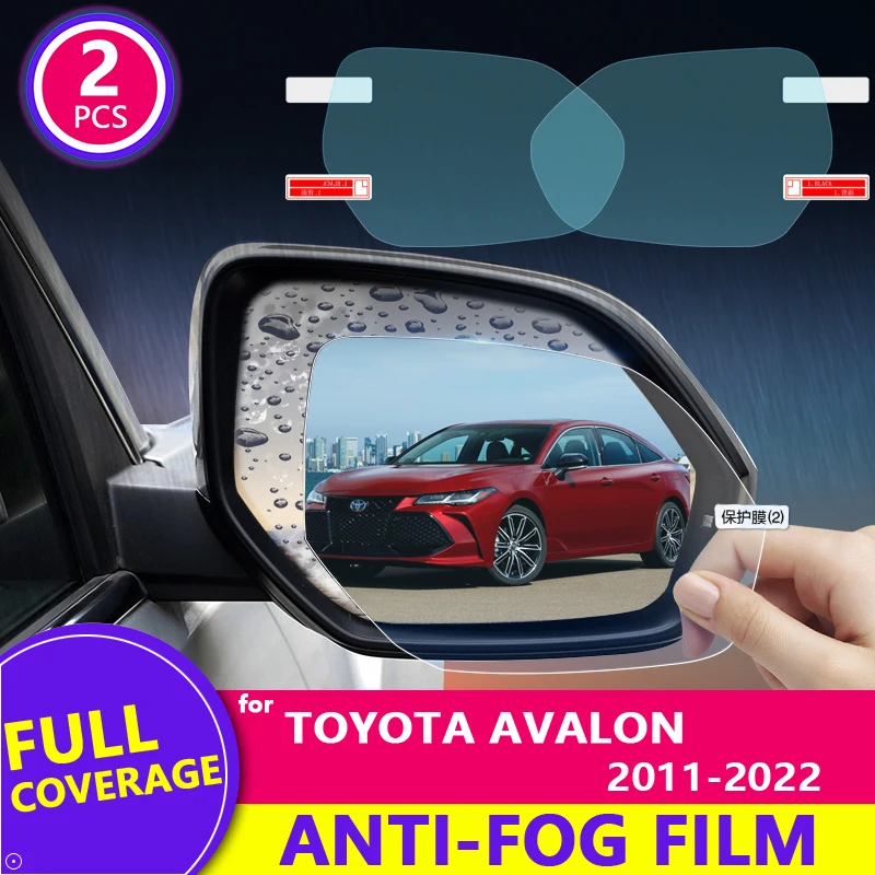 

Полноэкранная противотуманная пленка с защитой от дождя для Toyota Avalon 2011 ~ 2020 xx30 xx40 xx50 30 40 50, для автомобиля, оформление заднего вида 2019