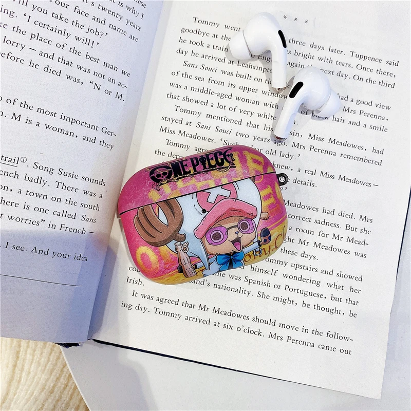 Мультфильм one piece Луффи Зоро ace чехол Bluetooth беспроводной Чехол для гарнитуры для Apple Airpods pro 3 2 модные милые наушники мягкий чехол - Цвет: for Airpods Pro