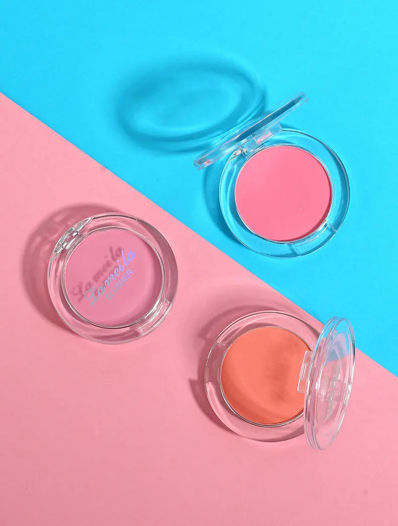 

Fashion Face Blusher Mineral Pigment Blush Powder Brozer Cosmestics Professional Palette Blush Contour Shadow