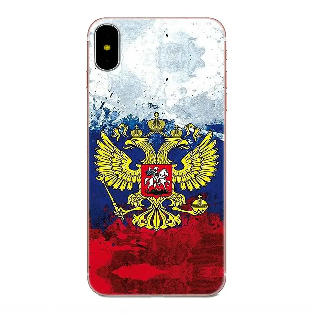 Российский флаг Эмблема для LG K50 Q6 Q7 Q8 Q60 X Power 2 3 Nexus 5 5X V10 V20 V30 V40 Q Stylus популярный