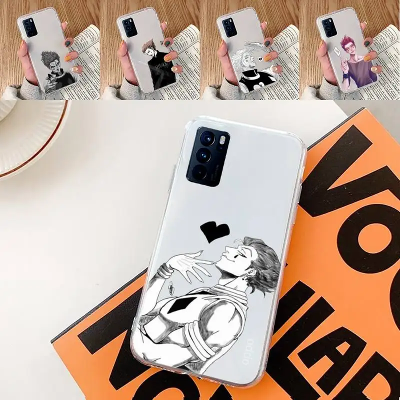 

hunter x hunter Phone Case Transparent For oppo A57 A93 A73 A59 A55 A72 A77 A79 A83 A91 A92 A11 F9 A53 A52 S