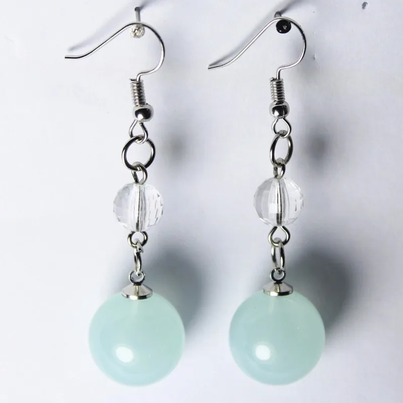 

Серьги-подвески женские, с искусственным жемчугом, конфета цветные бусы