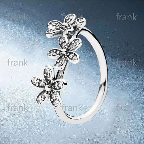 

190933CZ Dazzling Daisies Stackable Ring