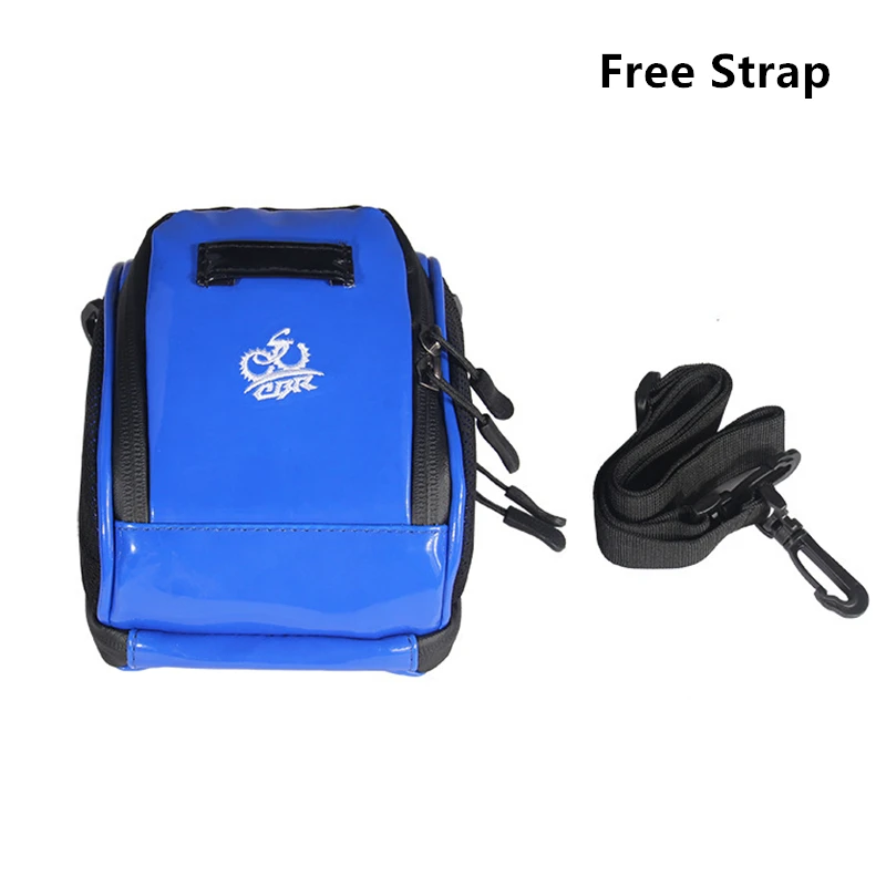 Сумка на руль велосипеда водонепроницаемая ПВХ сумка трубу для горных