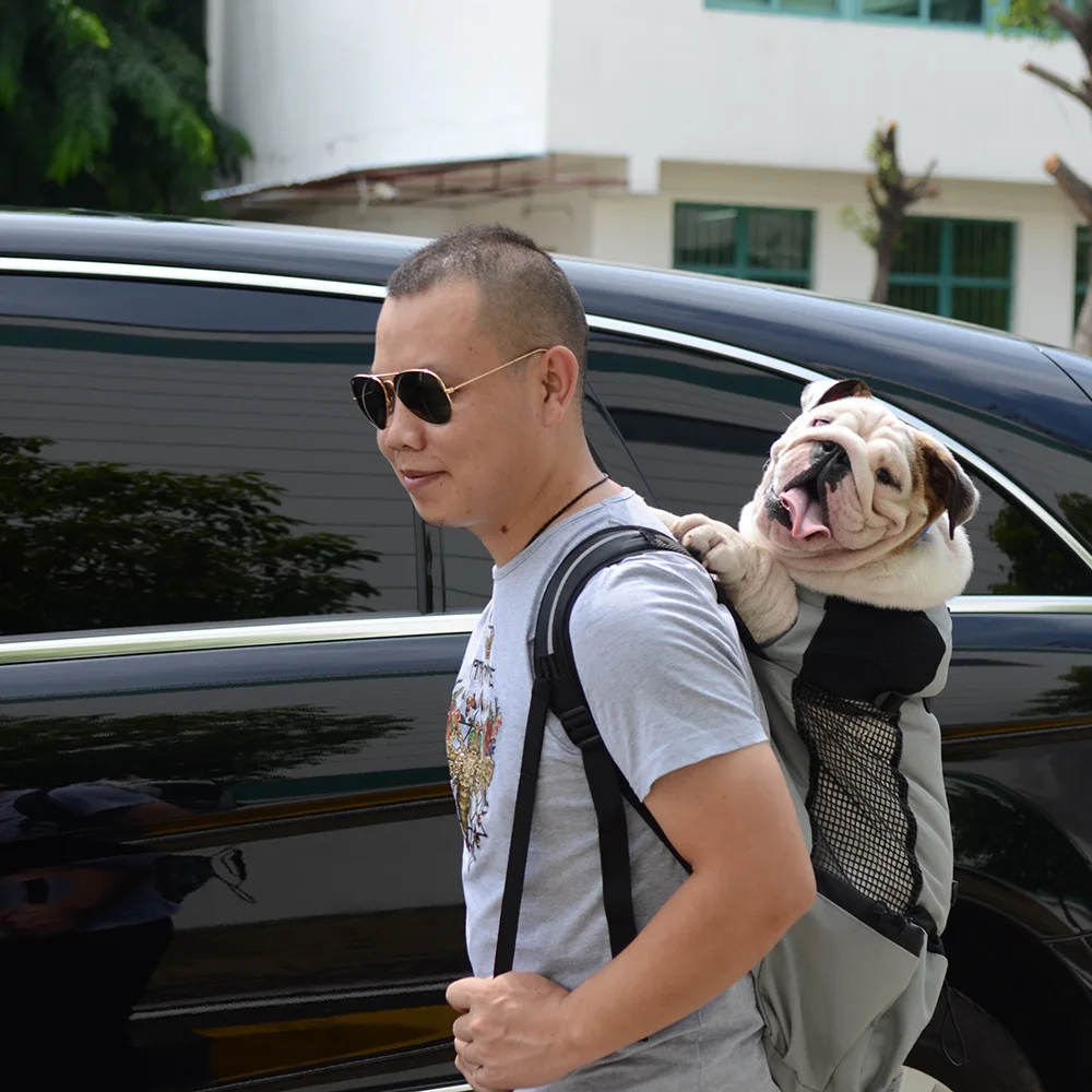 

Breastible pet dog transport bag for large golden retriever bulldog bag adjustable big dog travel bags pet products