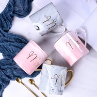 m nordic marbling gold depicting tumbler water glass cup ceramic cups coffee mug spoon milk mugs shot glasses large capacity