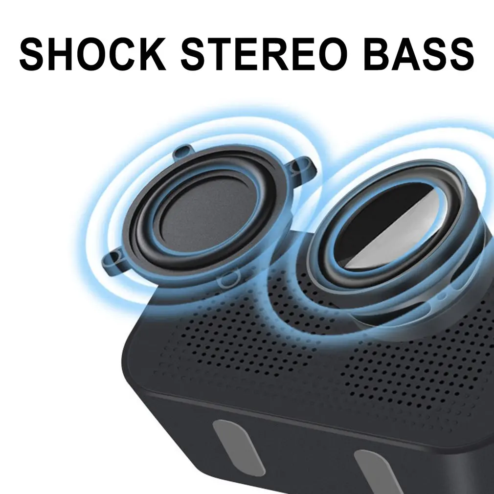 Беспроводной Bluetooth динамик маленький мини будильник портативная пушка