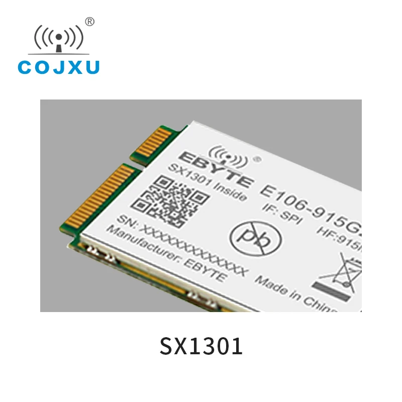 Модуль связи Gate way sx1301 LoRa радиочастотный 915 МГц SPI интерфейс 27dBmE106 915G27P